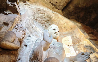 山西大同云冈石窟半日游【选上午场·大咖3小时精讲云冈半日游选下午场2小时精讲含票车费】