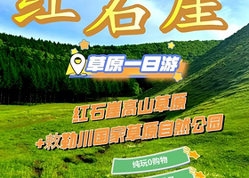 乌兰察布红石崖国家生态公园+呼和浩特敕勒川草原一日游【2—8人小团优选|纯玩无购物|上门接】