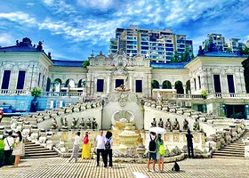 珠海珠海大剧院+情侣路+珠海渔女+港珠澳大桥豪华海上游轮+圆明新园一日游【私家团上门接+珠海出发+珠海1线】