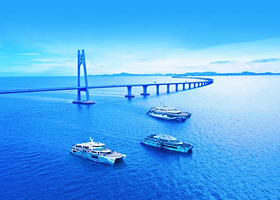 珠海港珠澳大桥豪华海上游轮+情侣路+珠海渔女+香炉湾+珠海大剧院+圆明新园一日游【私家团+佛山出发+珠海3线】