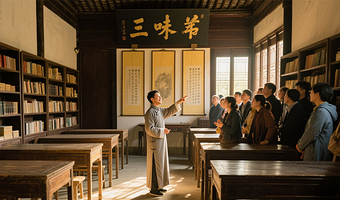 绍兴鲁迅故里+百草园+三味书屋+绍兴鲁迅纪念馆+鲁迅祖居一日游【NPC深度讲解】