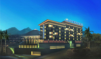 【酒店套餐】保亭戴斯温泉酒店1晚住宿 + 双早 + 双人 神玉岛（门票+游湖船）