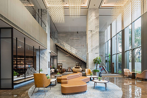 【酒店套餐】五钻★宁波镇海开元名都酒店含双早+近宁波帮文化旅游区/车行10多公里到达天一阁博物馆和老外滩