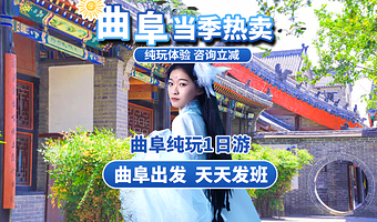 济宁孔府+孔林+孔庙一日游【曲阜发-体验特色孔府家宴/赠送马车体验】