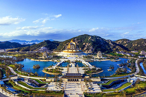 【周末不加价】朱家尖观音法界官方酒店★观音法界居士学院+观音法界2日畅游门票2张+双早+礼佛体验+赠欢迎水果