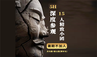 秦始皇帝陵博物院(兵马俑)+秦始皇帝陵博物院-丽山园+铜车马展厅一日游【限时免升15人/白鹿原车+西博讲解】