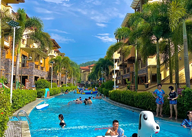 畅玩数公里威尼斯泳道云浮新兴悦天下温泉酒店2天1晚自助早晚餐温泉游船