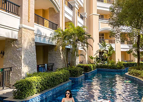 江门恩平山泉湾温泉酒店2天1晚 早餐+温泉+泳道+水上乐园