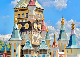 清远英德可可豆乐园酒店·巧克力乐园/喀斯特汤泉水世界2日票·含2大2小早餐