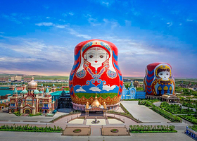 【25年开业】满洲里套娃景区旁★A座套娃智能酒店★2日入园票（满洲里套娃景区官方酒店）