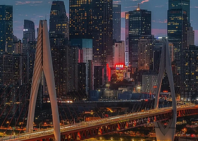 长江索道+WFC观景台+戴家巷老街+李子坝轻轨站+白公馆+渣滓洞+磁器口古镇+洪崖洞民俗风貌区一日游