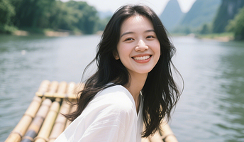 桂林漓江竹筏+遇龙河漂流+银子岩+十里画廊一日游丨阳朔纯玩+市区上门接+可阳朔出发