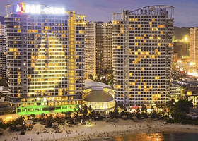 惠州碧桂园十里银滩酒店·海景房套餐·2大1小自助早餐·无边际泳池·免费停车·旅可拍可选下午茶晚餐