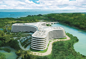 南沙花园酒店|自助早餐+南沙天后宫+自助晚餐+赠送一盒礼月品牌月饼+户外小火车