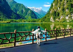 毕棚沟一日游【深度纯玩5小时-雪山.湖泊.海子.森林.川西美景】