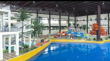 【住宿+温泉水乐园】常平温泉水乐园主题酒店住1晚+2份温泉+2份汗蒸+2份水上乐园+免费停车