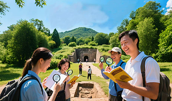 徐州龟山汉墓+点石园+圣旨博物馆·凤凰说·1.5H专业讲解·含门票·无线耳麦