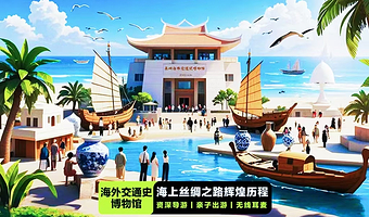 【亲子出游】泉州海外交通史博物馆【凤凰说·讲解2H·防干扰耳麦·海上丝绸之路历程解读】