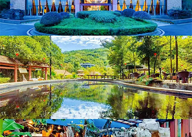 【酒店距温泉约700米】花水湾巴登巴登酒店住1晚+中铁花水湾四季温泉谷门票2张+2人早餐