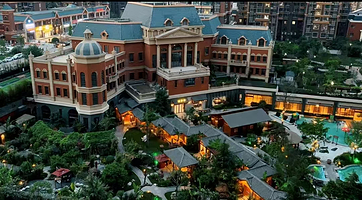 【享私汤泡池】西安灞业3000m温泉酒店+2大1小温泉门票（1小指1.4米以下）+住禅意日式私汤房