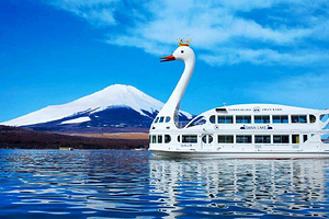 东京富士山一日游【可选kaba巴士酒店接送|河口湖|山中湖|新仓山浅间公园|忍野八海|天梯小镇|网红罗森】