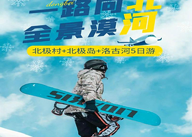 一路向北丨漠河全景+北极岛+洛古河5日纯玩【私家专享，一单一团不拼人！龙江第一湾+北极村+北红村丨免费接送站】