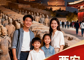 【私家团】西安2天1晚丨兵马俑+千古情+大唐不夜城+西安博物院+永兴坊美食街+明城墙+大雁塔北广场+钟鼓楼广场