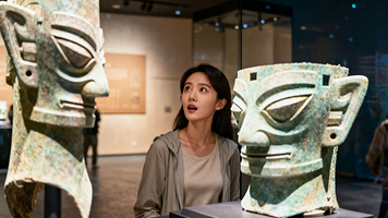 广汉三星堆博物馆VIP包团讲解【2-3小时人工讲解+可选高清耳麦】