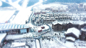 【富龙滑雪场大厅200米】五钻富龙度假酒店1/2晚+1/2天滑雪多套餐+富龙四季小镇内近翠云山银河滑雪场