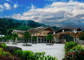 双人·神农谷豪利维拉B区住+早餐+泡池+门票+接驳车