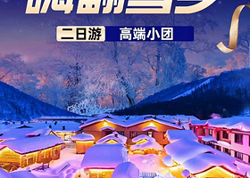 中国雪乡+梦幻家园+大秃顶子山二日游【12人团/6人团任选！真正的一价全含，0自费0购物丨住民俗暖炕+航拍】