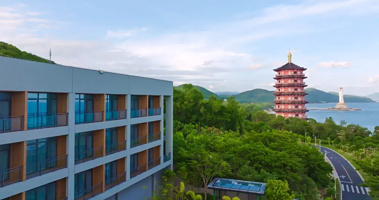 【酒店套餐】三亚南山云水堂酒店1晚（双人南山门票+双早）