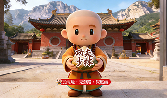 少林寺+三皇寨+塔林+少林寺演武厅一日游【优选好店|上门接|100%纯玩|千条评论|铁定发团】