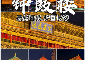 讲解·陕西西安【西安钟鼓楼】门票+1h深度讲解  钟楼，千年古都的心跳