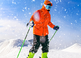 【酒店套餐】红花尖滑雪度假村住宿+滑雪