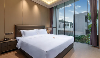 广州设计师村温泉别墅酒店·早餐·私家泡池含一池含氡温泉水·网红打卡点拍照+免费停车