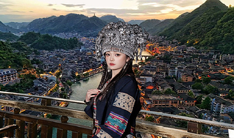 荔波小七孔景区+西江千户苗寨二日游【纯玩+可选升级观景客栈+头等舱2+1保姆车套餐】