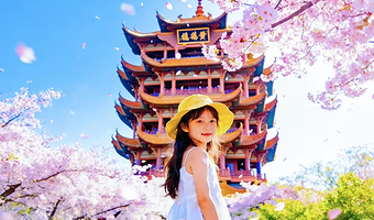 武汉湖北省博物馆+黄鹤楼+东湖磨山景区一日游【可含樱园·武汉大学打卡|省心出游+含保险·含往返】