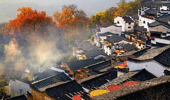 【住景区内官方酒店】篁岭竹山度假酒店(篁岭景区店)1晚+双人婺源篁岭景区含上下索道+双早