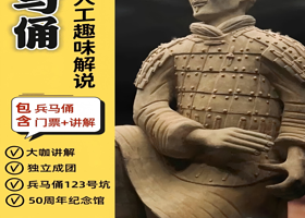 【不拼团·独立讲解】秦始皇帝陵博物院兵马俑门票 可选千古情/驼铃传奇秀套票丨参观时间随您定丨配备无线耳麦 纯玩
