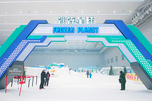 【酒店套餐】高级道不限时滑雪|双人武汉城建热雪奇迹 +千里走单骑·甘露山民宿1晚