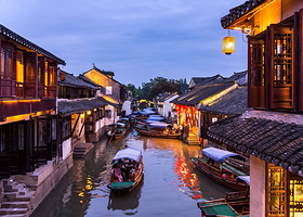 苏州拙政园+寒山寺+狮子林+周庄一日游【纯玩团 多景点畅游 含游船 园林+水乡 精选5A级景点 苏州出发】