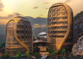 【可选2大1小】南京蜂巢酒店1晚+早餐+华昌龙谷奇幻新大陆/悬崖温泉/门票2选1(入住期间无限次）