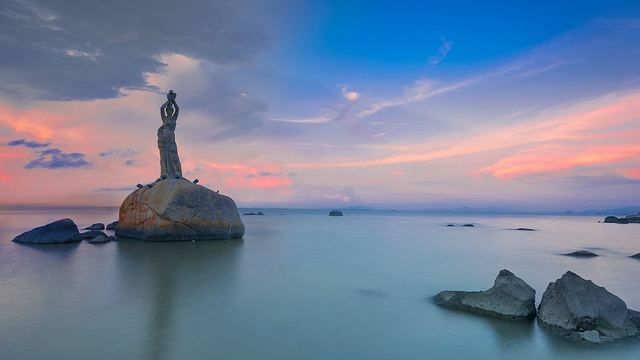 珠海澳门环岛游、石景山、梅农、情侣路渔女像一天游,一日游门票,去哪儿网门票