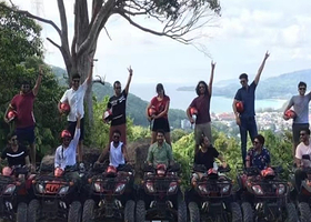 【当天可定】普吉岛卡马拉海景象园半日游 驾驶ATV/骑大象/大象洗澡/无鞍骑象 酒店接送 可选场次