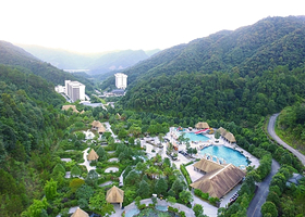 【酒店套餐】韶关新丰云天海温泉原始森林度假村，含早餐+入住期间无限次水上乐园+温泉、免费游森林公园，近云髻山