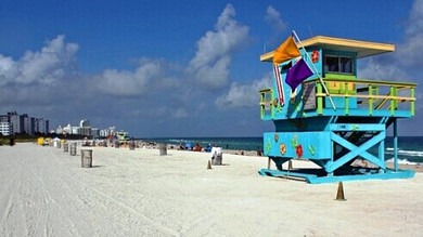 迈阿密欢乐3日游迈阿密沼泽公园,罗德岱堡,玩