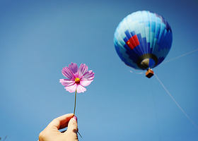 清远英西峰林乐天热气球系留飞/自由飞浪漫体验【浪漫空中之旅】