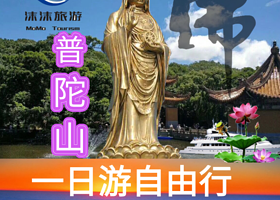 宁波舟山普陀山一天游【自由行直通车船+大门票】