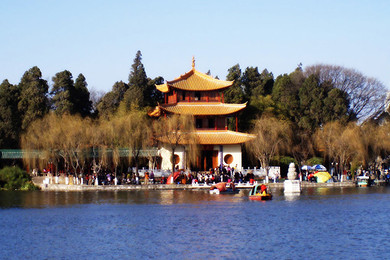 云南旅游(含成都至昆明往返机票)-大理、丽江、